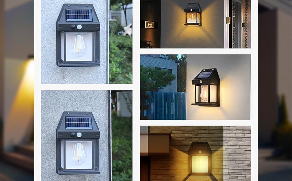 Solar Light Outdoor Wall Light