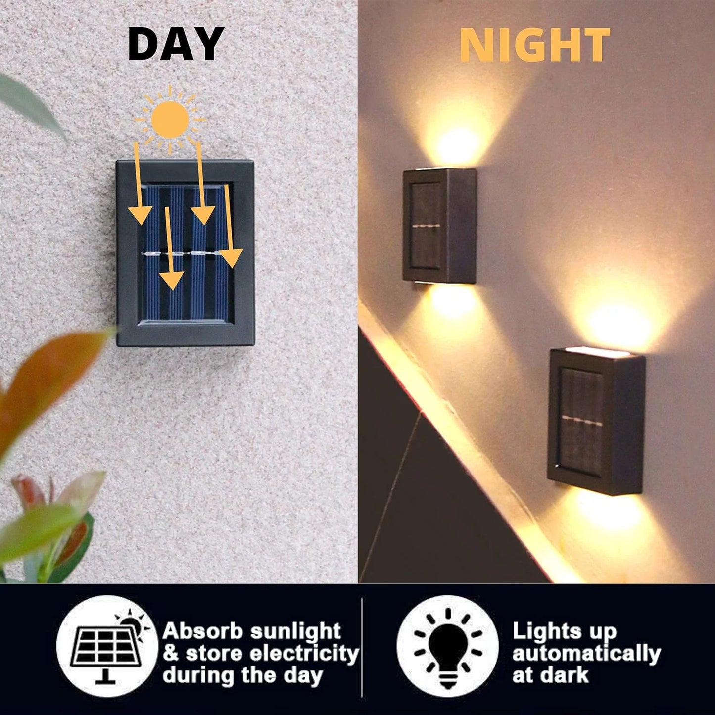 Solar Light Outdoor Wall Light